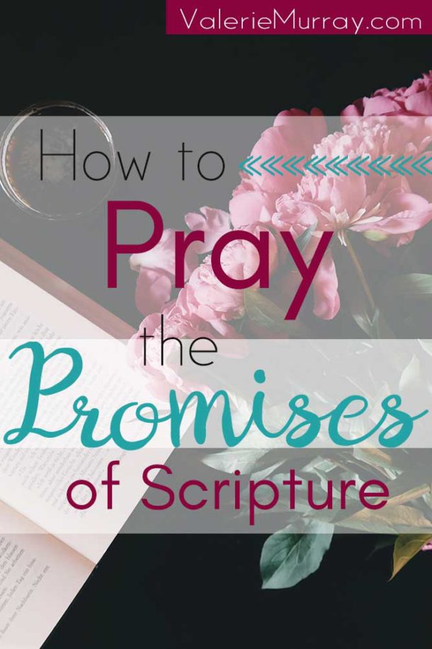 How to Pray the Promises of Scripture Valerie Murray