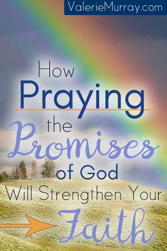 Has anyone ever broken a promise to you? Broken promises make trusting hard, don't they? Perhaps broken promises have scarred your heart and you find yourself having a hard time trusting the promises of God. God will never break His promises! Praying the promises of God will strengthen your faith!