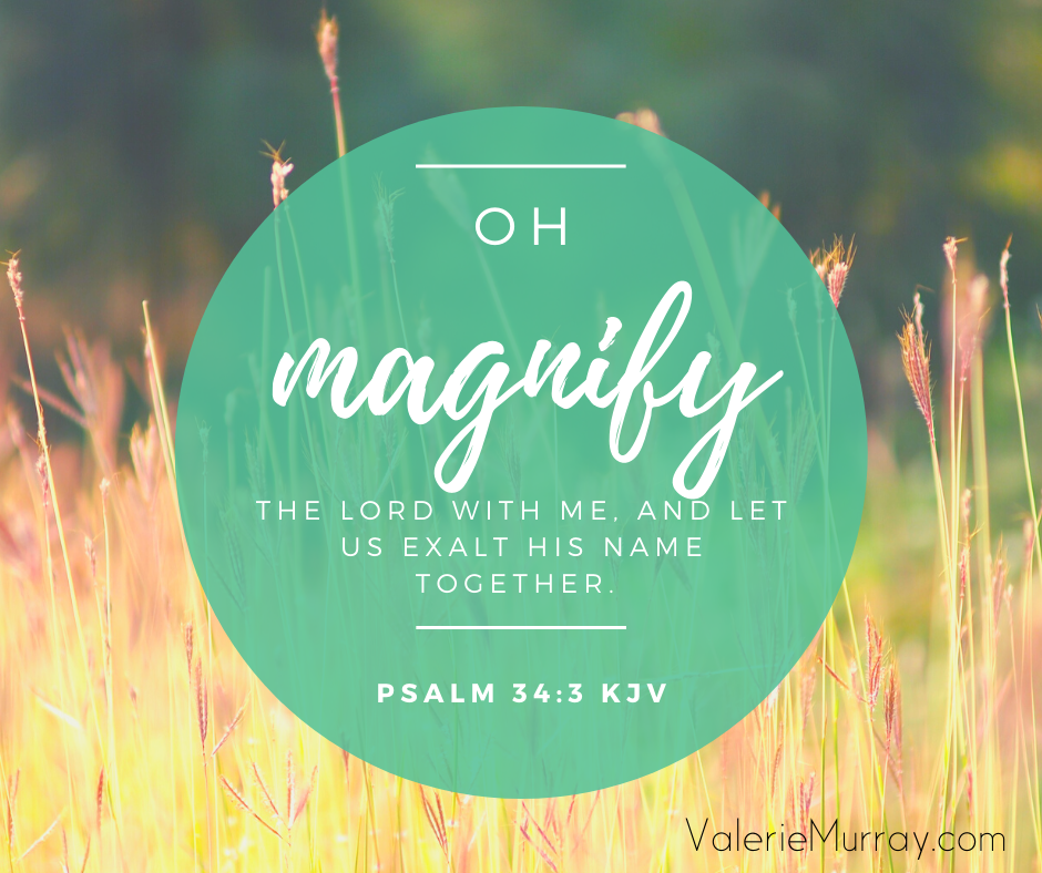 When we yield our spirit to God's, we'll experience how the Holy Spirit magnifies his presence in our daily lives. Let's magnify the Lord!