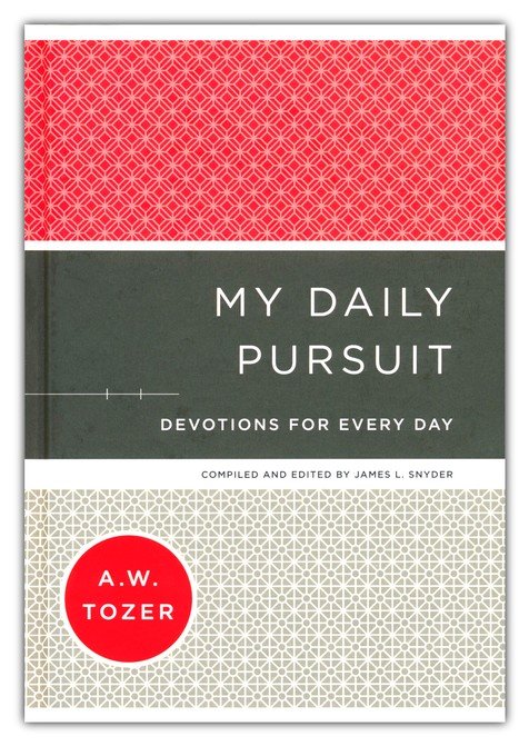 My Daily Pursuit by A.W. Tozer includes devotions for 365 days that will challenge your heart and mind to grow closer to God.